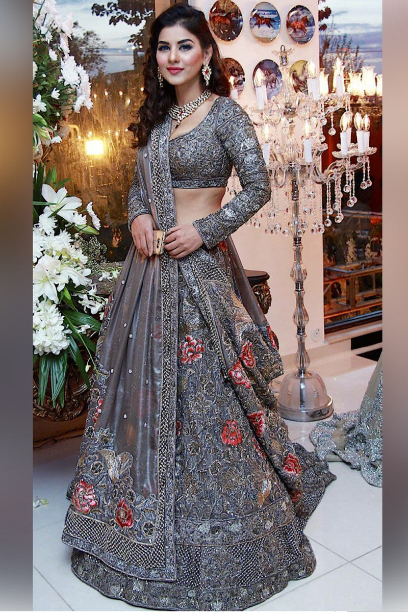 Adorable Naylon Silk Net Wedding Wear Lahenga Choli