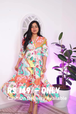 Flowing Floral Maxi Dress – Effortless Grace in 12 Vibrant Styles